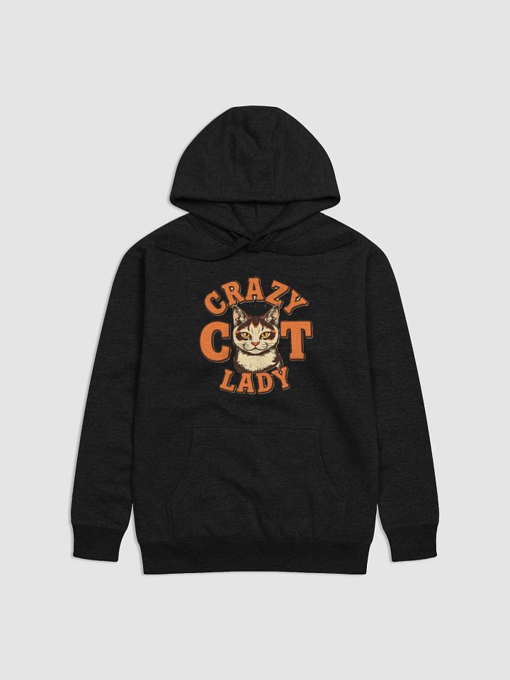 Feline Crazy Cat Lady Premium Hoodie product image (5)