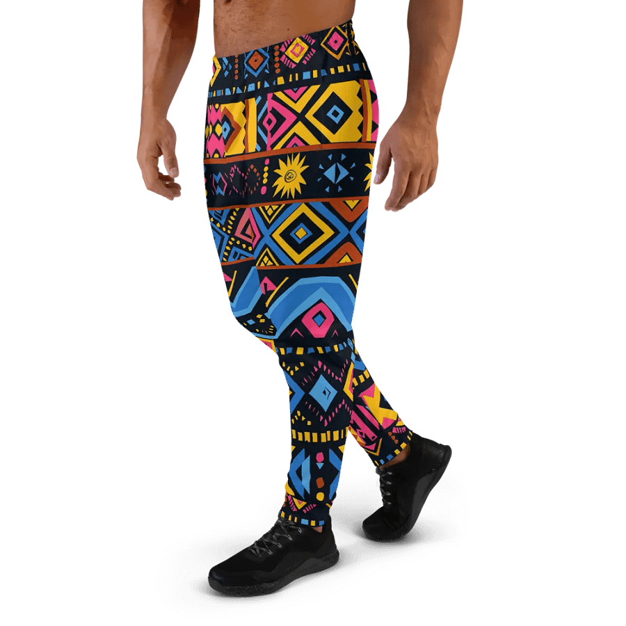 Artistry in Motion: African Tribal Joggers product image (1)