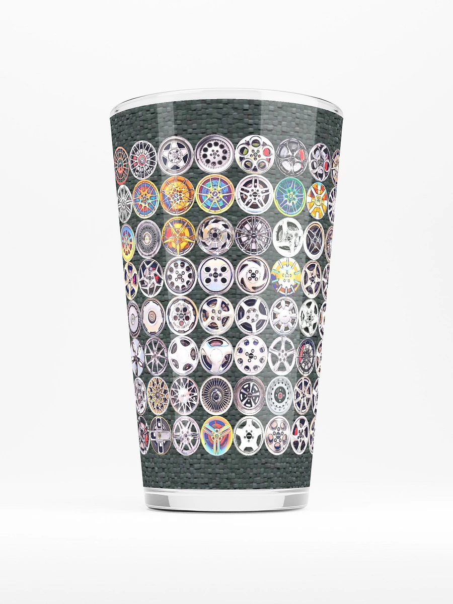 All the wheels - Pint Glass product image (2)