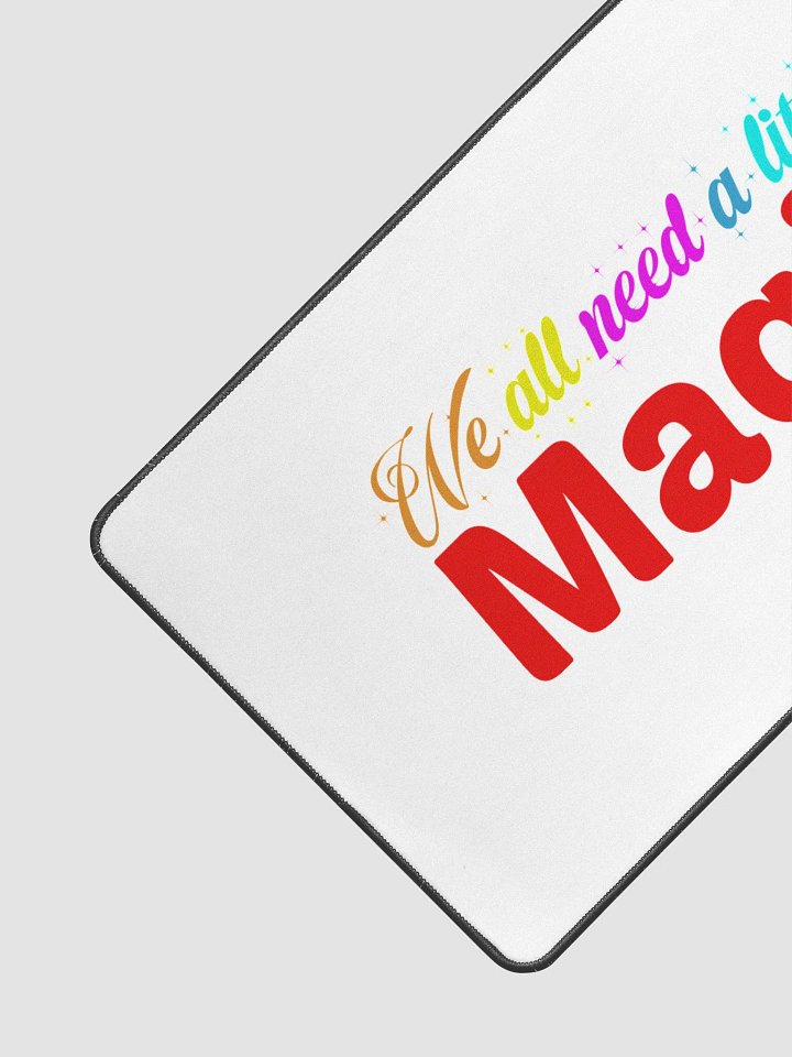 MermaidMagix Fairy style Slogan deskmat product image (2)
