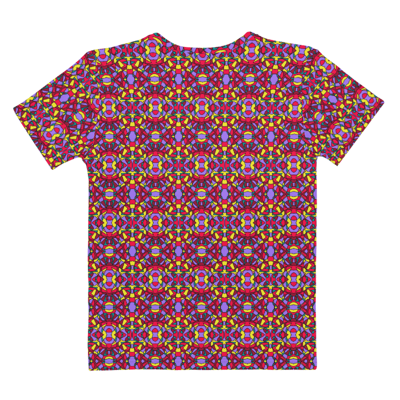 Retro Circus Ticket - All-Over Print Women's Crew Neck T-Shirt product image (6)