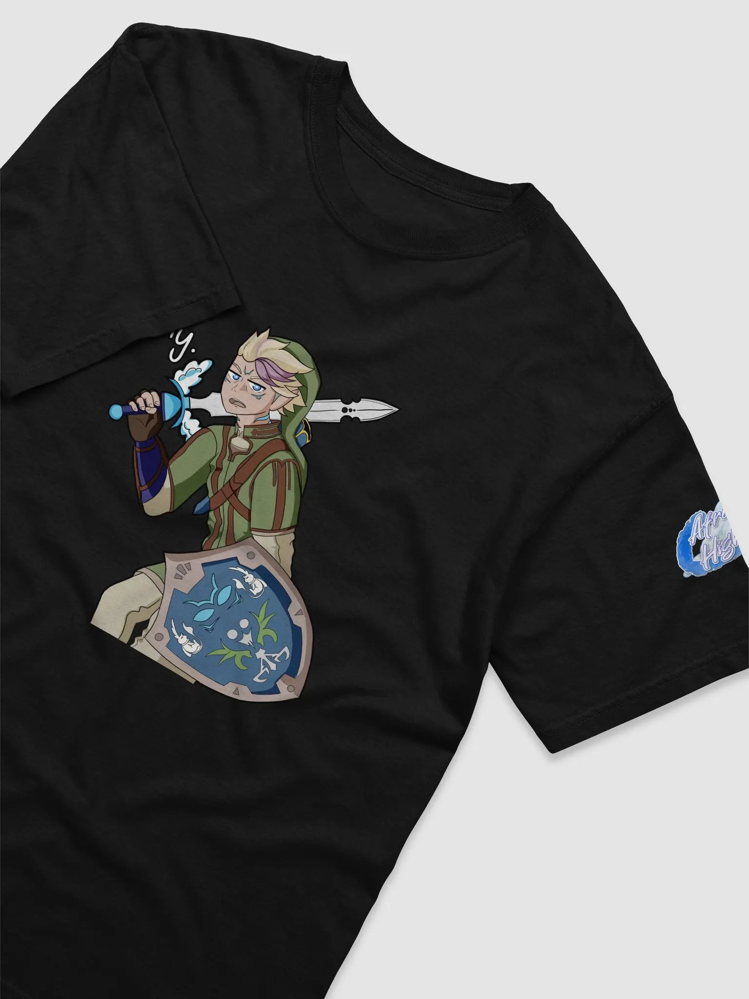 'The Legendary Hero...?' T-shirt product image (55)