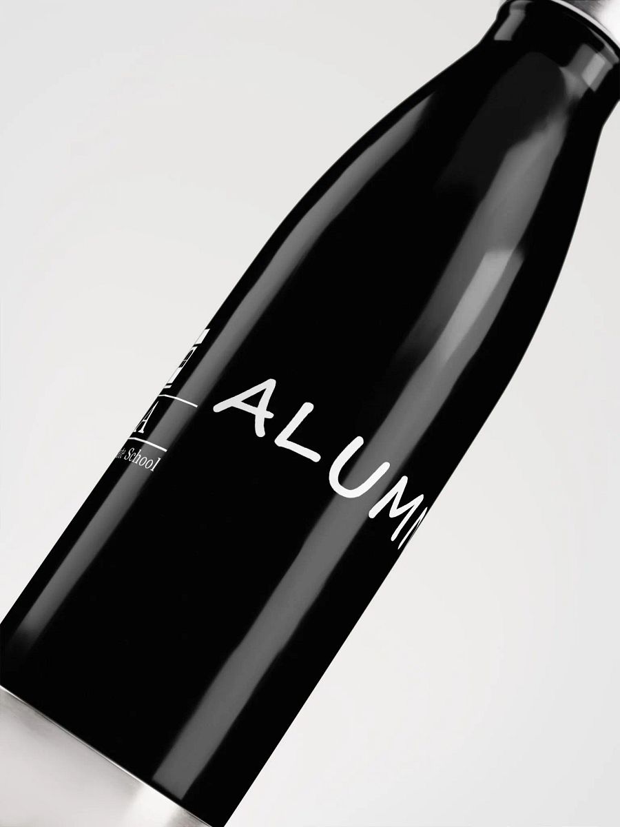 SELA Alumni Stainless Steel Water Bottle (black) product image (5)