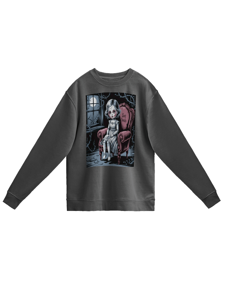 Midnight Veil Designs 'Lost Souls' Unisex Pigment Dyed Sweatshirt product image (1)
