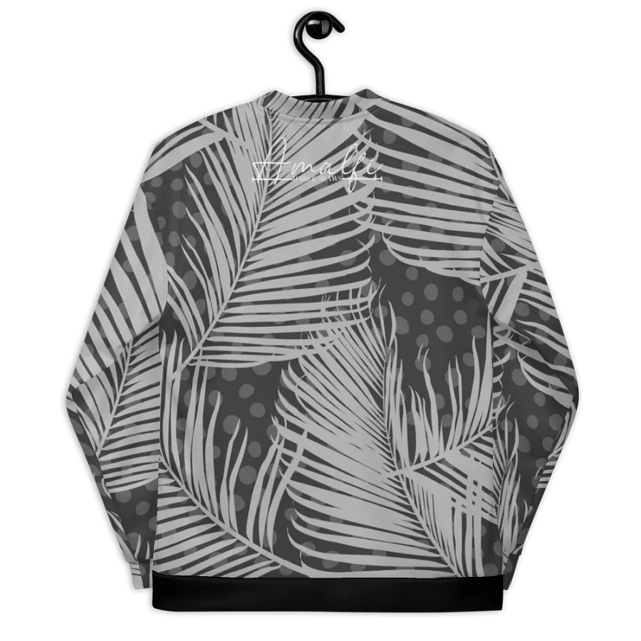 Unisex Amalfi Tropical Feather Dream All-Over Bomber Jacket product image (8)