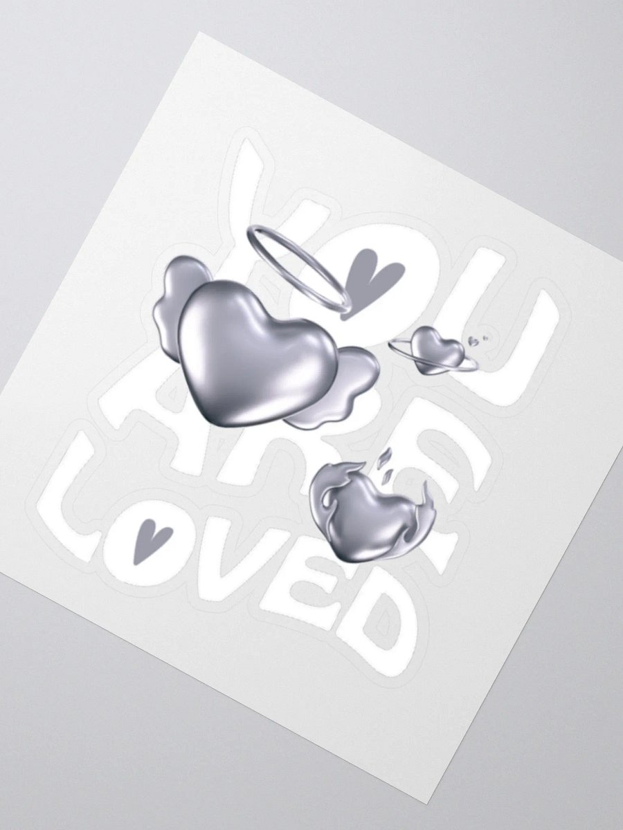 You Are Loved Y2K Stickers product image (2)