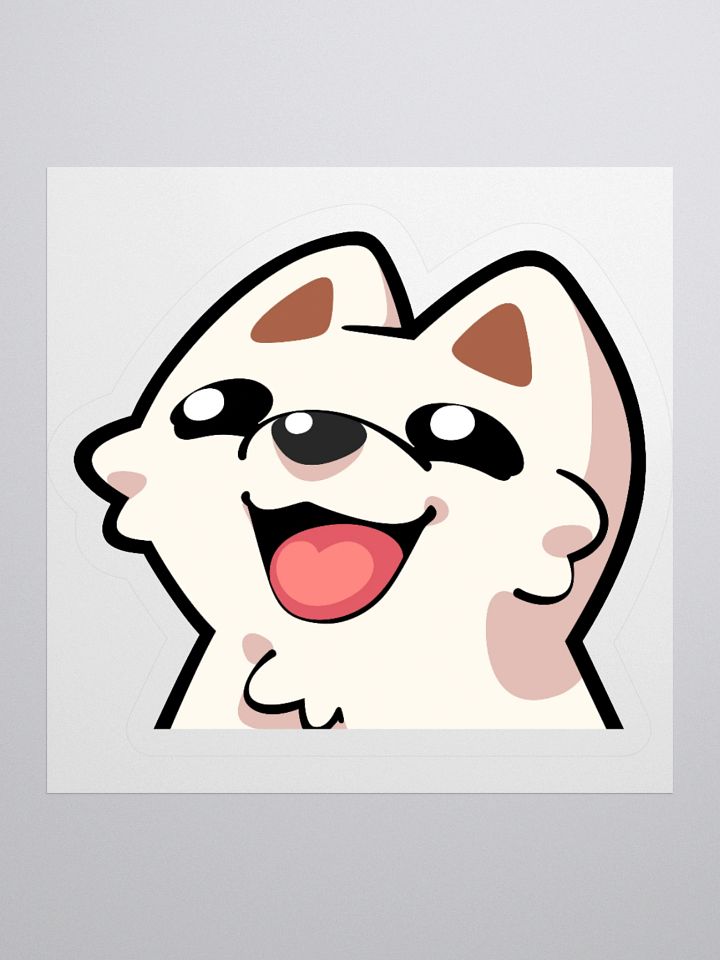 Happy as a Woofle Sticker product image (1)