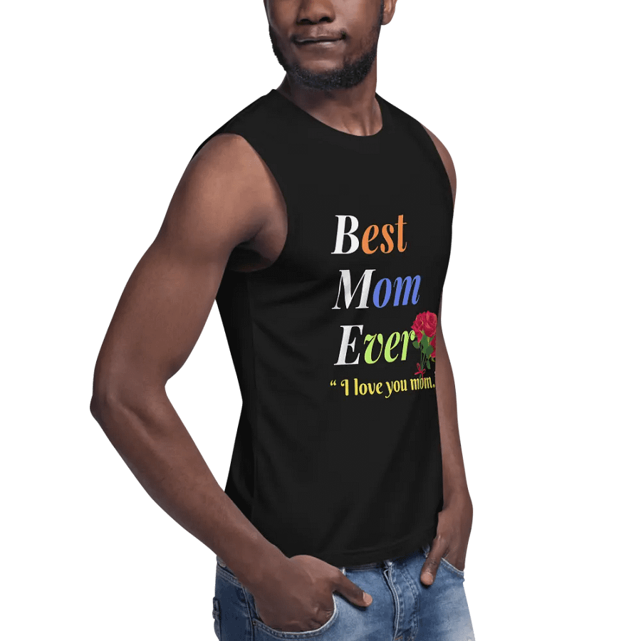 Best Mom Ever Bella+Canvas Muscle Tank product image (3)