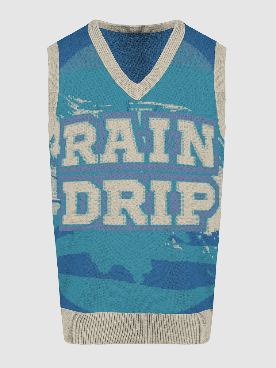 Customizable RAIN DRIP V-Neck Vest product image (12)