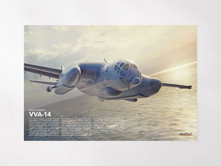Bartini Beriev VVA-14 Poster product image (1)