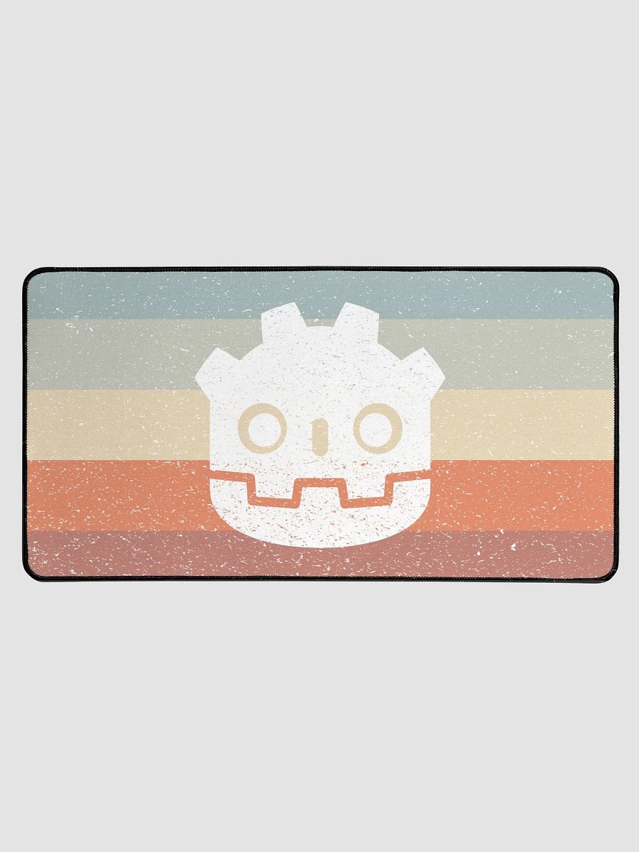 DESK MAT - GODOT 5 Colors Grunge Style Retro Sunset 002 product image (1)