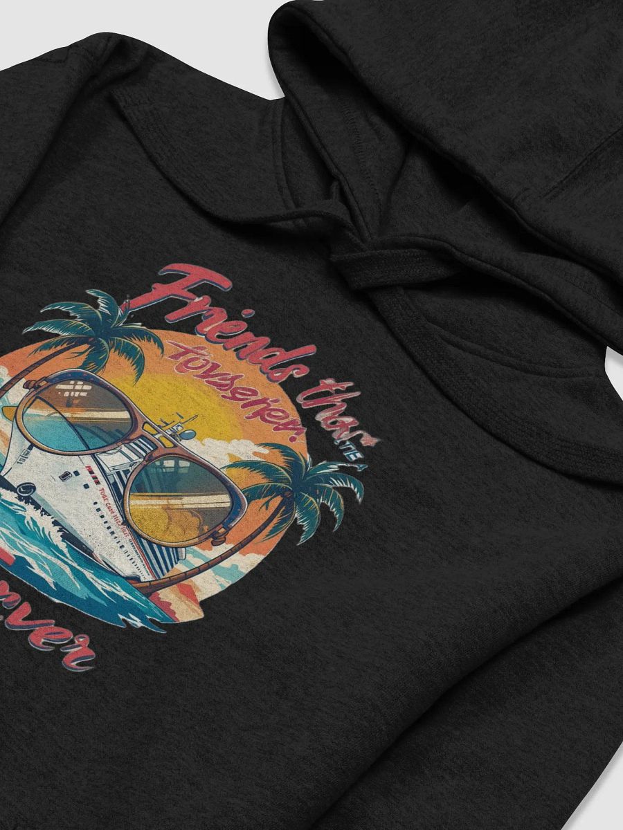 Tropical Friendship T-Shirt - "Friend Forever" Graphic Tee, Summer Vibes, Gift for Best Friends, Casual Wear, Beach Party, Fun Getaway product image (3)