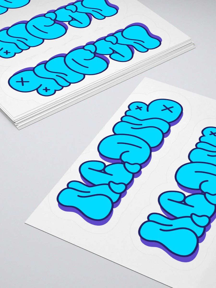 Graffiti Glam Kiss Cut Stickers product image (11)