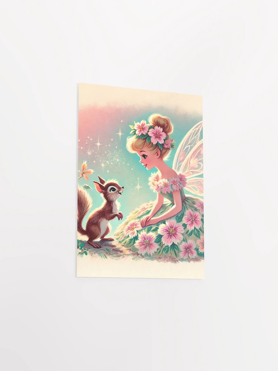 Flower Fairy and Squirrel Premium Matte Poster product image (25)