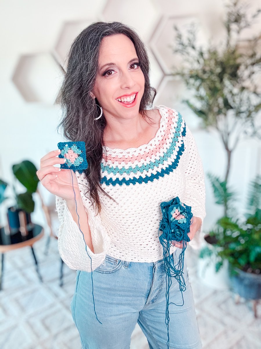 Granny Summer Top Crochet Pattern product image (5)