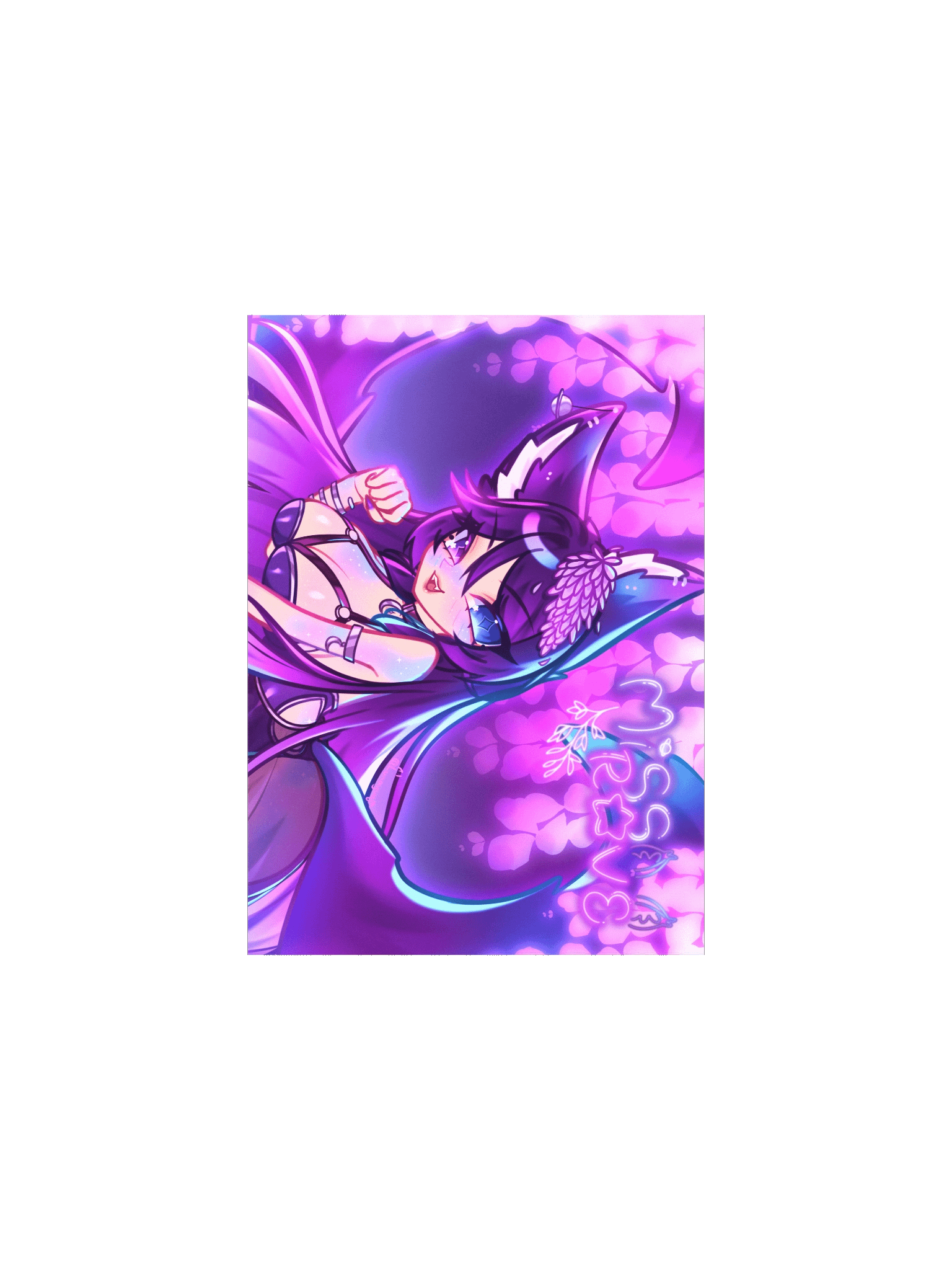 Miss Rave Wisteria Print product image (3)