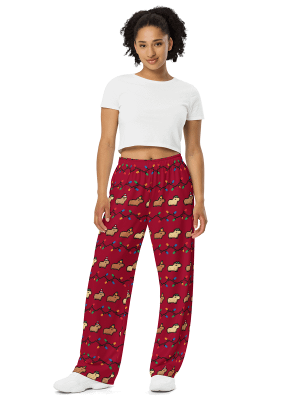 Capy Holidays Pajama Bottoms product image (3)