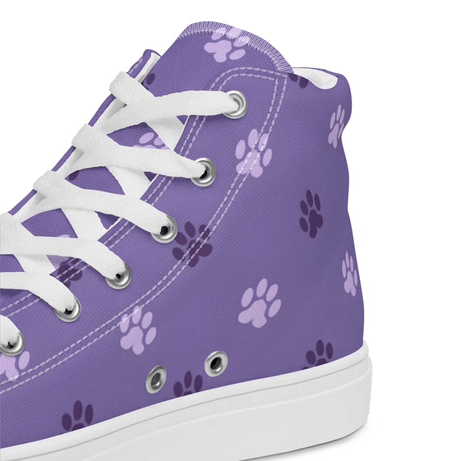 Women's Paw Print High Top Shoes product image (9)