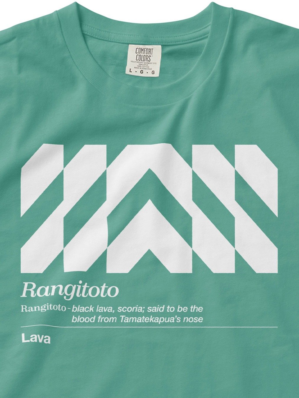 14 Rangitoto - Lava (White) product image (2)