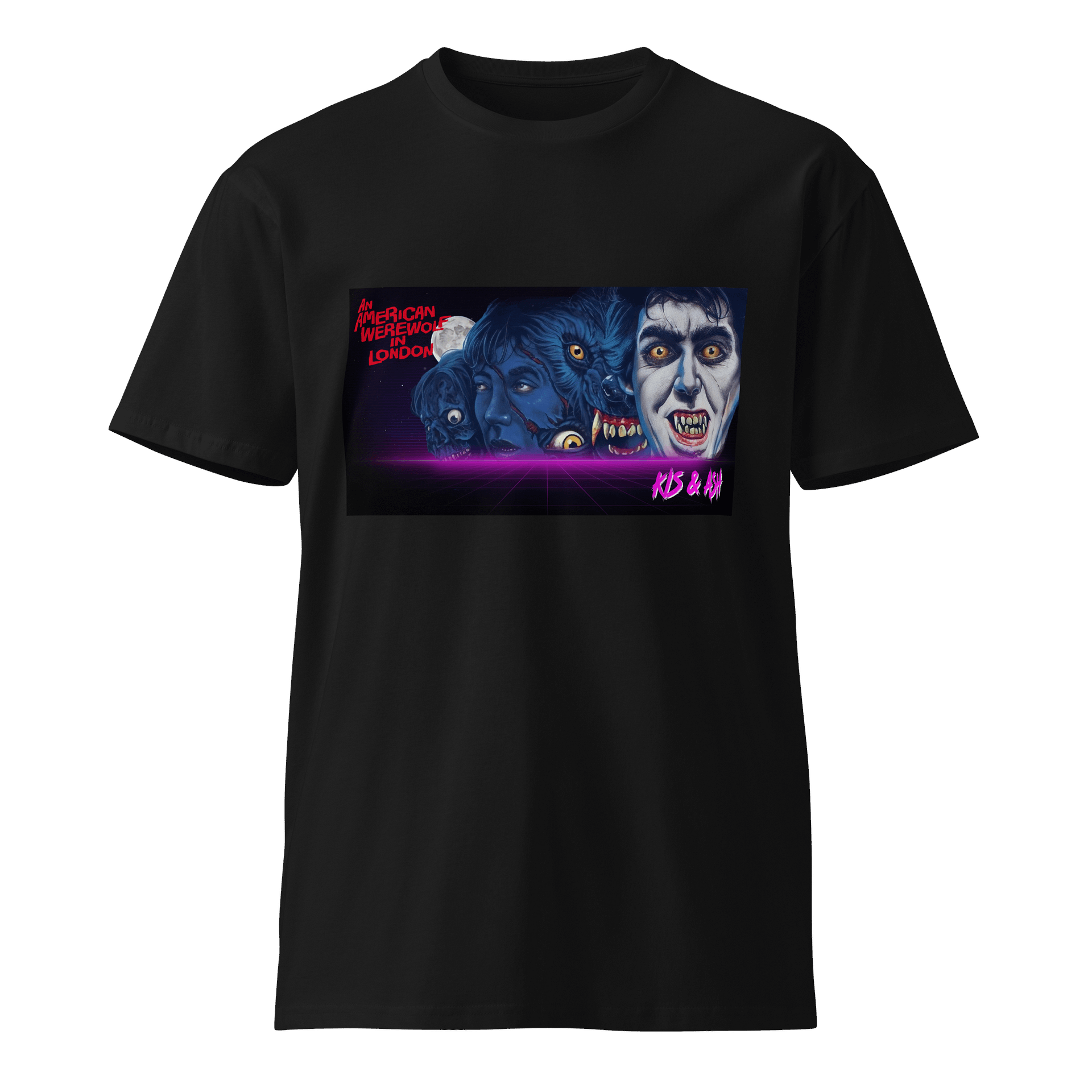 T-shirt Kis & Ash Loup Garou de Londres product image (1)