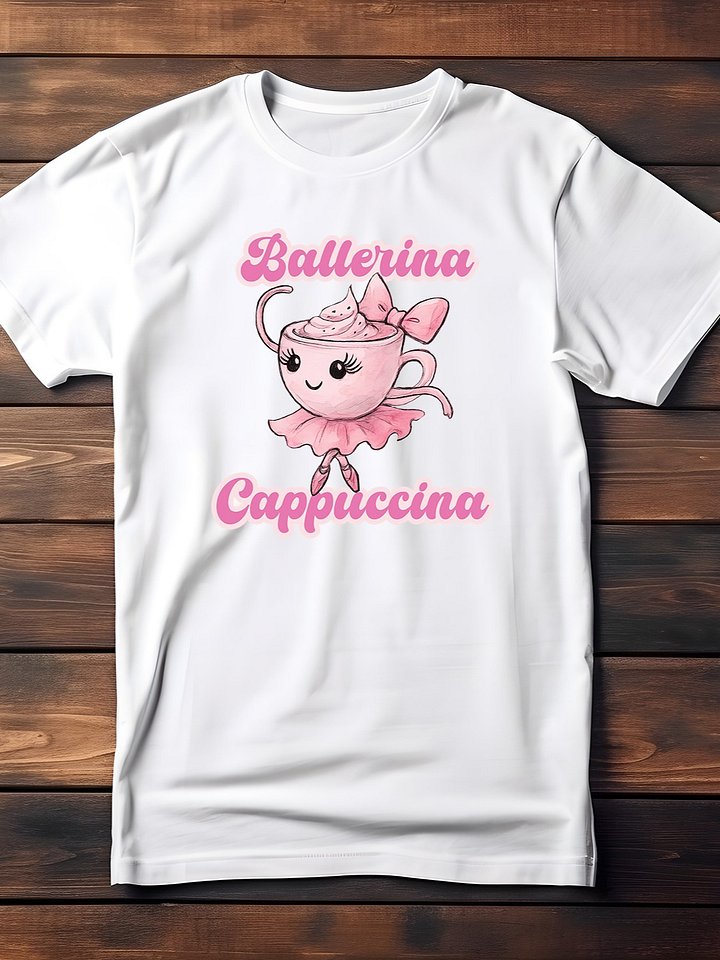 SALE Ballerina Cappuccina – Watercolor Design Youth Tee product image (2)