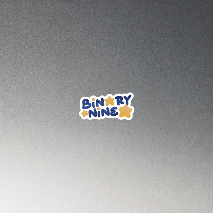 BinaryNine VTuber Logo Magnet product image (2)