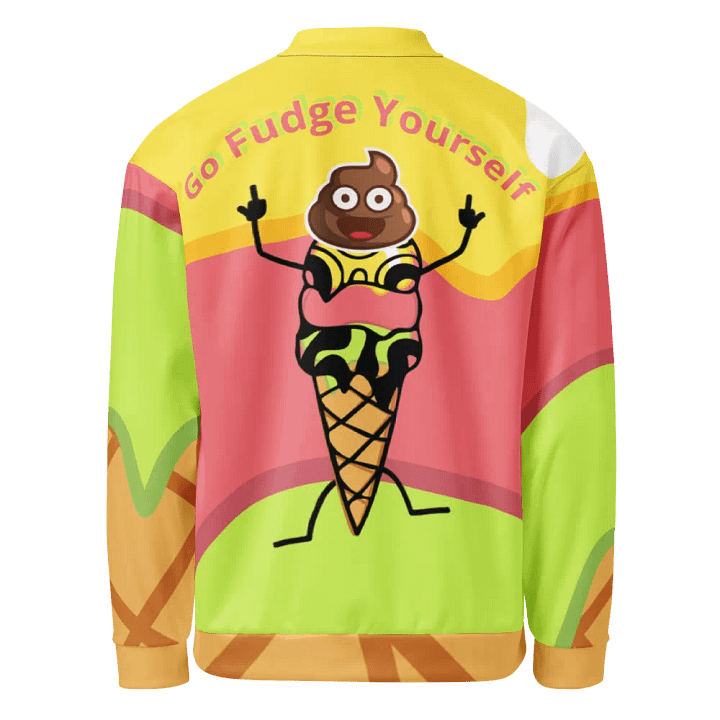 Ice Cream Bomber Jacket - Go Fudge Yourself product image (2)