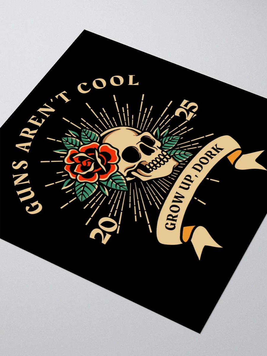 Guns Aren't Cool - Sticker product image (7)