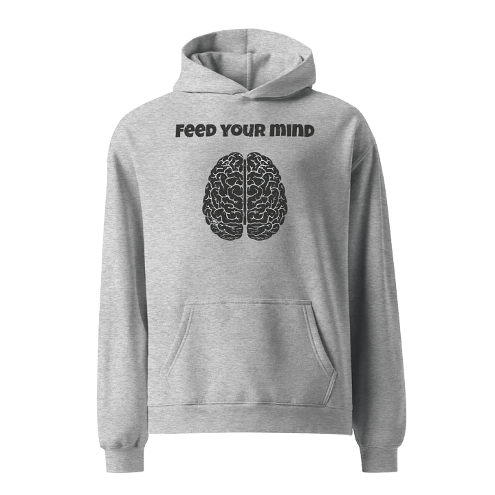 Feed Your Mind Unisex Premium Oversized Hoodie product image (2)