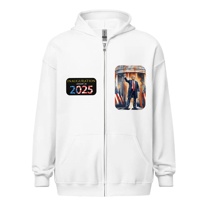 Zip Hoodie: Trump, Inauguration 2025 product image (13)