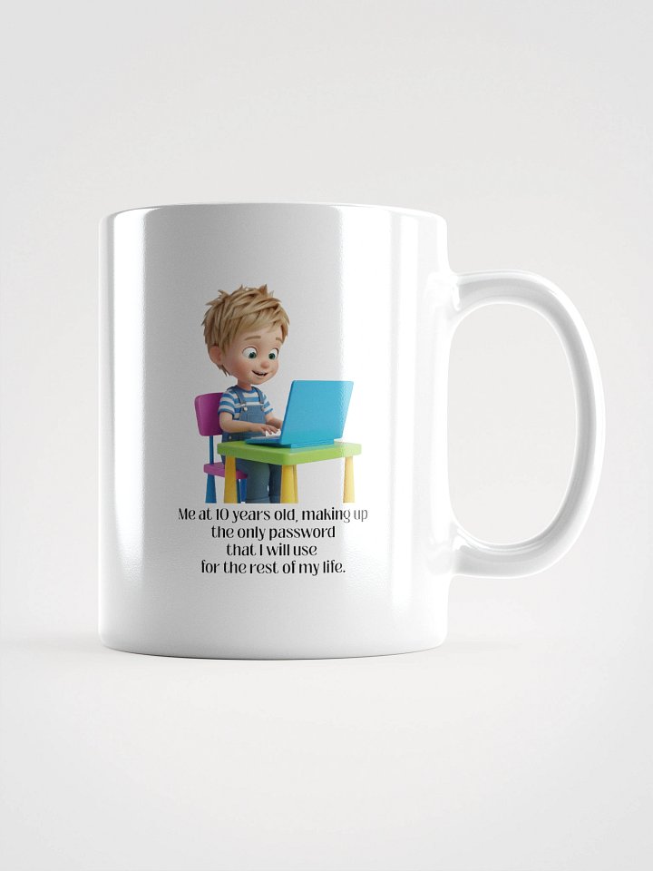 Funny Password Meme Mug | Relatable Office & Tech Humor Cup product image (1)