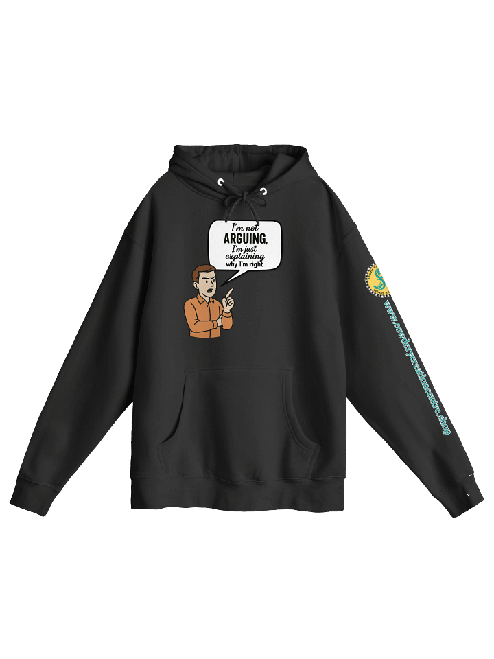 I'm not Arguing (Male) Lane Seven Premium Pullover Hoodie product image (3)
