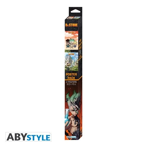Dr. Stone Boxed Poster 2-Pack - Chibi Adventures and Stone World Exploration! product image (4)