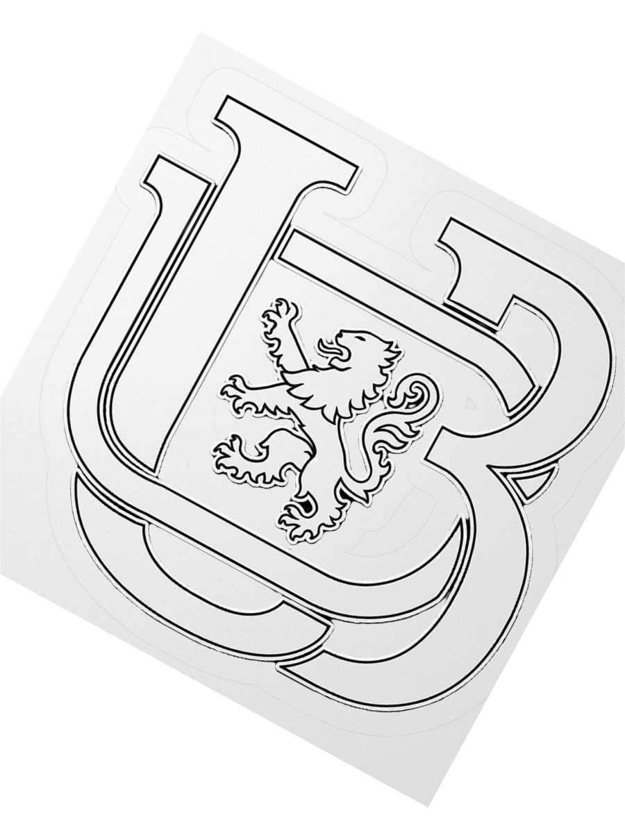 UBC " Monogram Sticker product image (2)