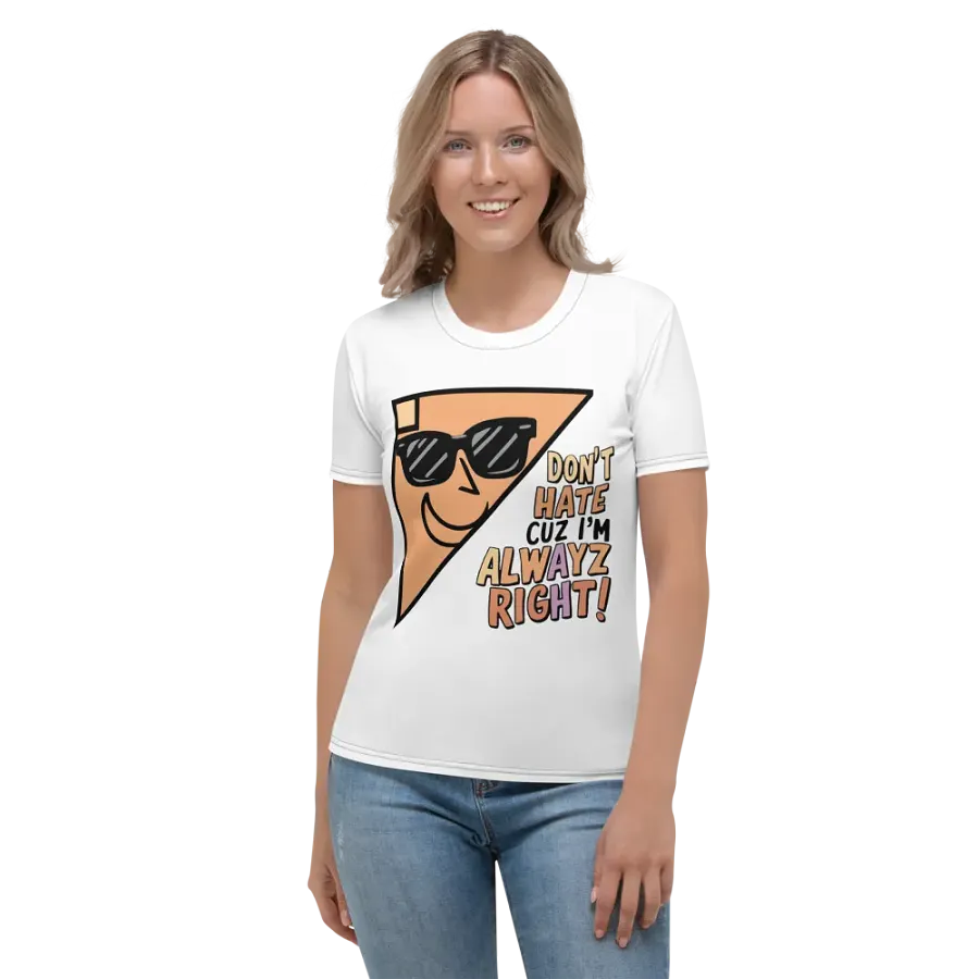 Alwayz Right All-Over Print Women's T-Shirt product image (1)