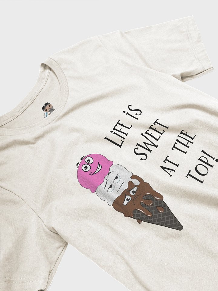 LIFE IS SWEET AT THE TOP – TEE product image (2)