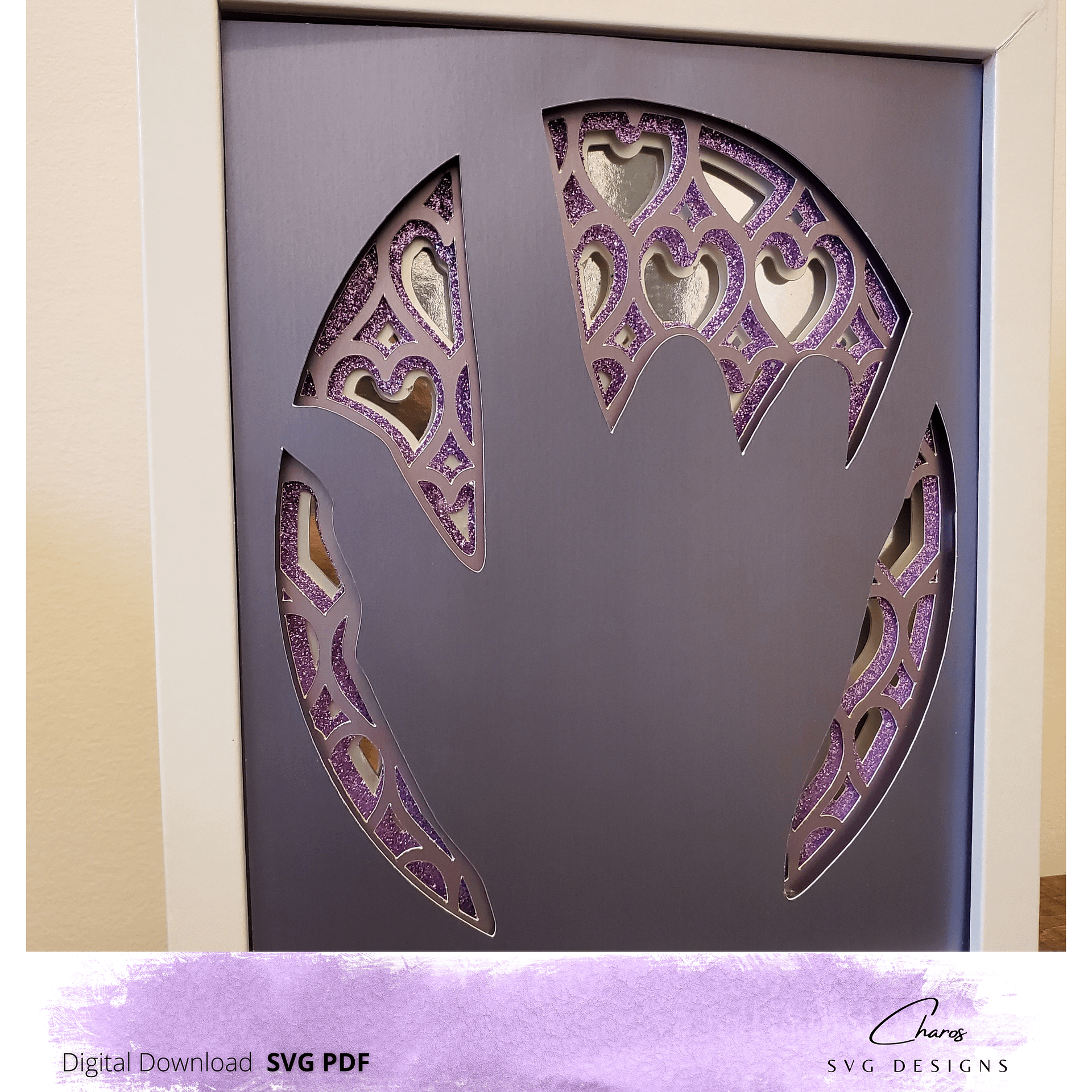 3D 5-Layer 'I Love You' in ASL SVG product image (7)