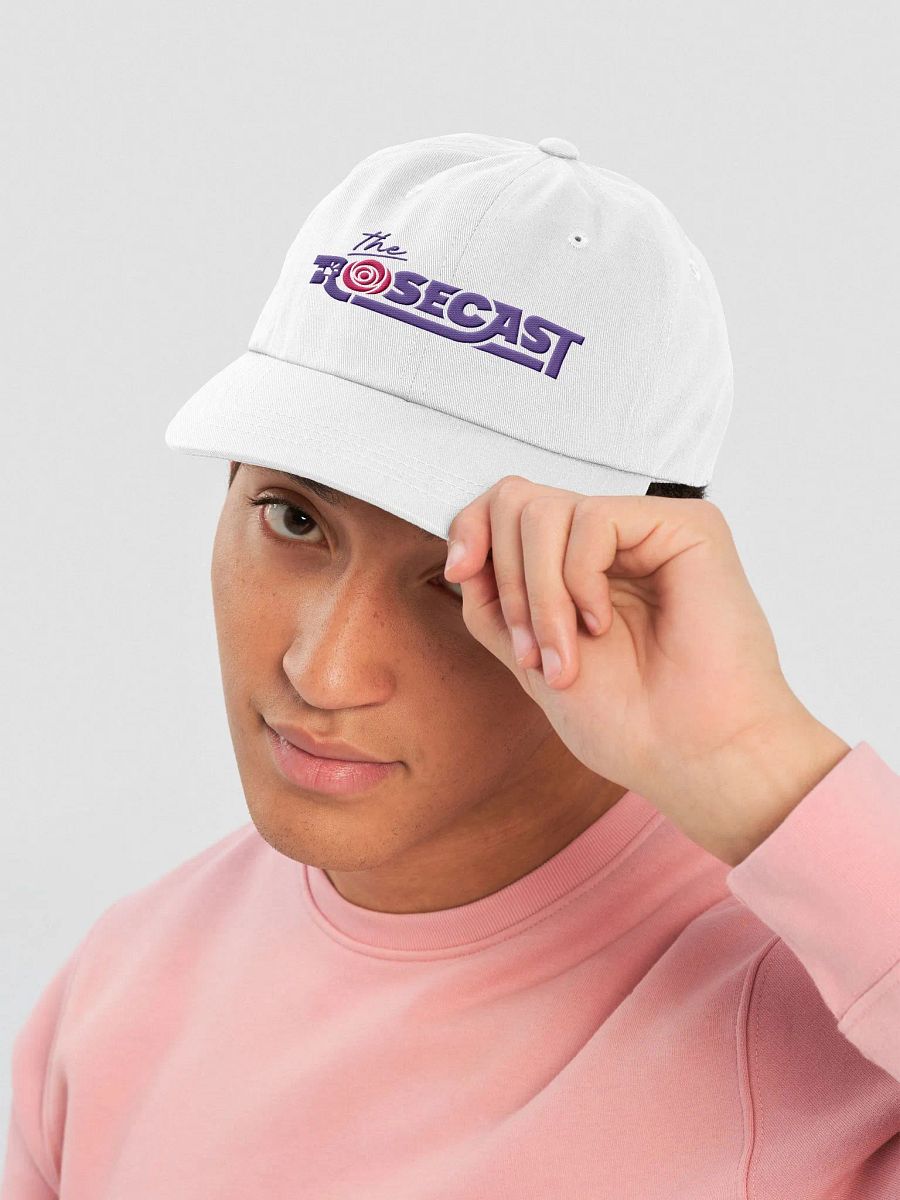 Rosecast Logo Dad Hat (Purple Logo) product image (5)