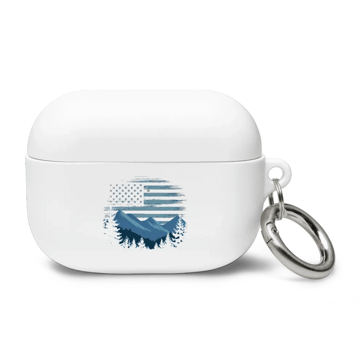 Patriotic Peaks AirPods Case product image (89)