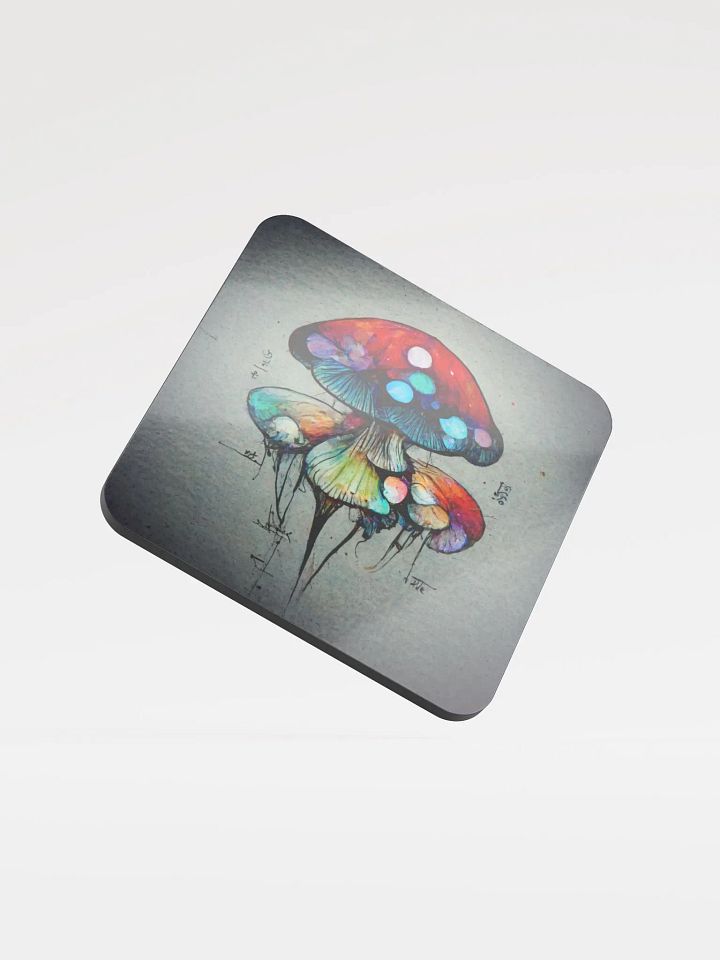 Whimsical Mushroom Dreams Coaster product image (1)