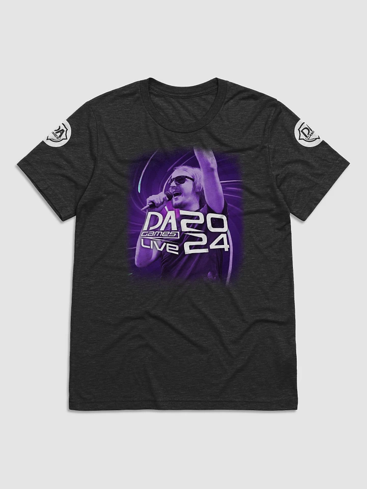 DAGames Live 2024 Official Shirt (Dark Mode) product image (1)