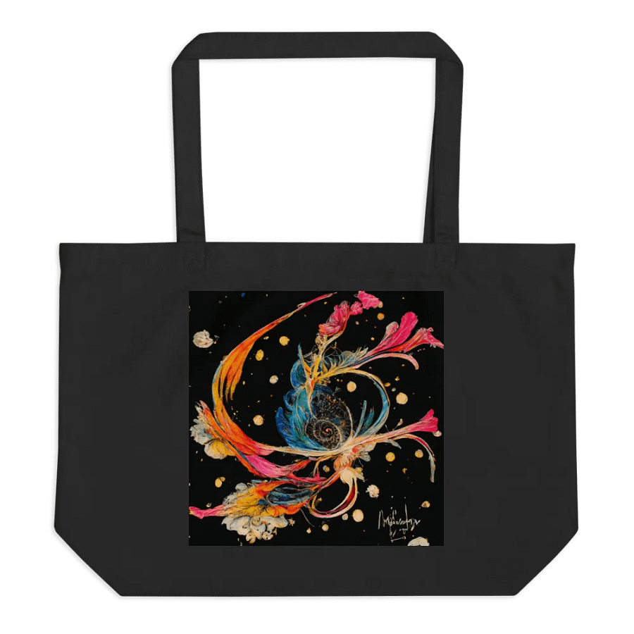 Cosmic Blossom Tote Bag product image (1)
