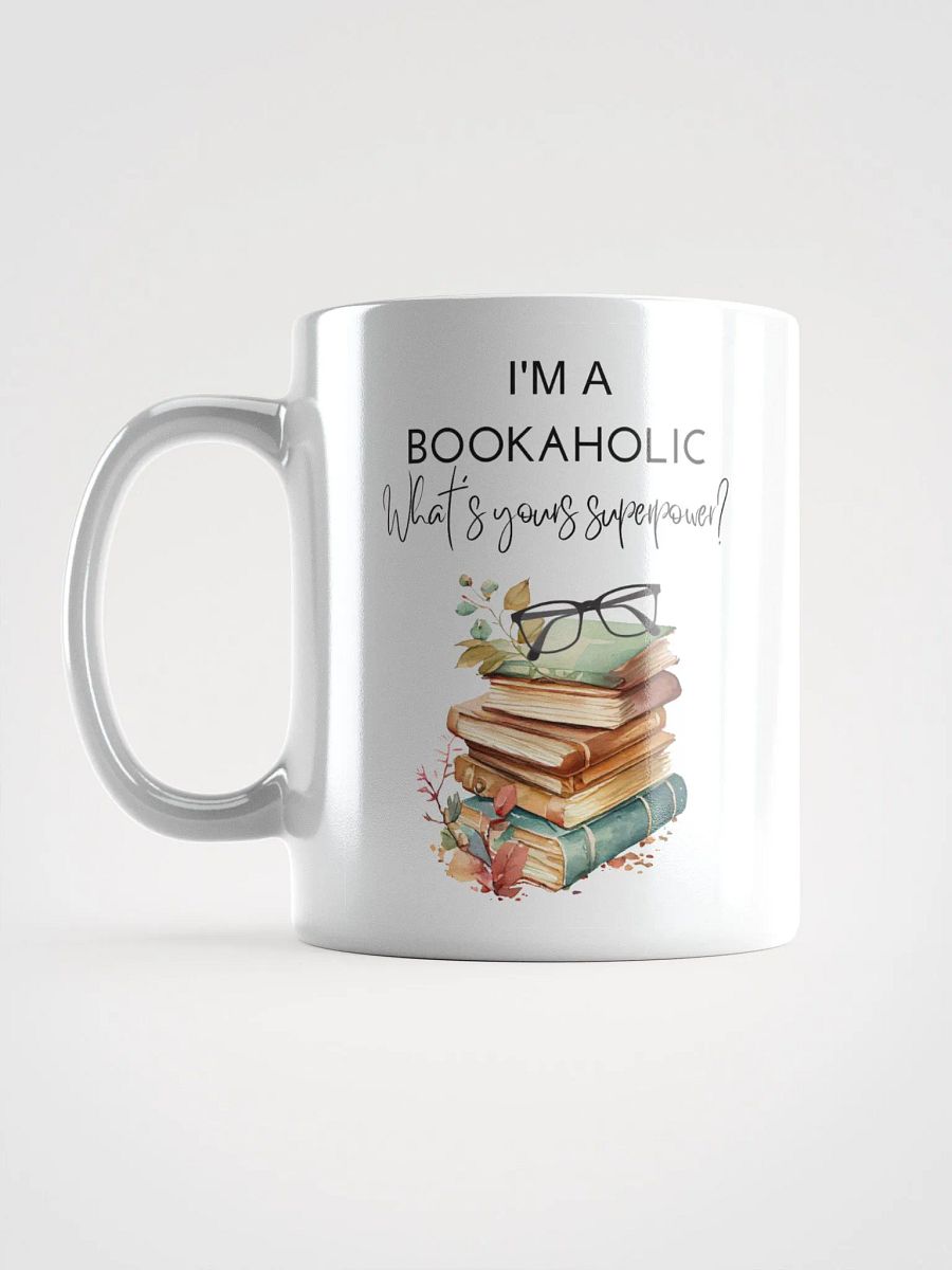 Book lover bookaholic nerd bookworm - Glossy Mug product image (6)