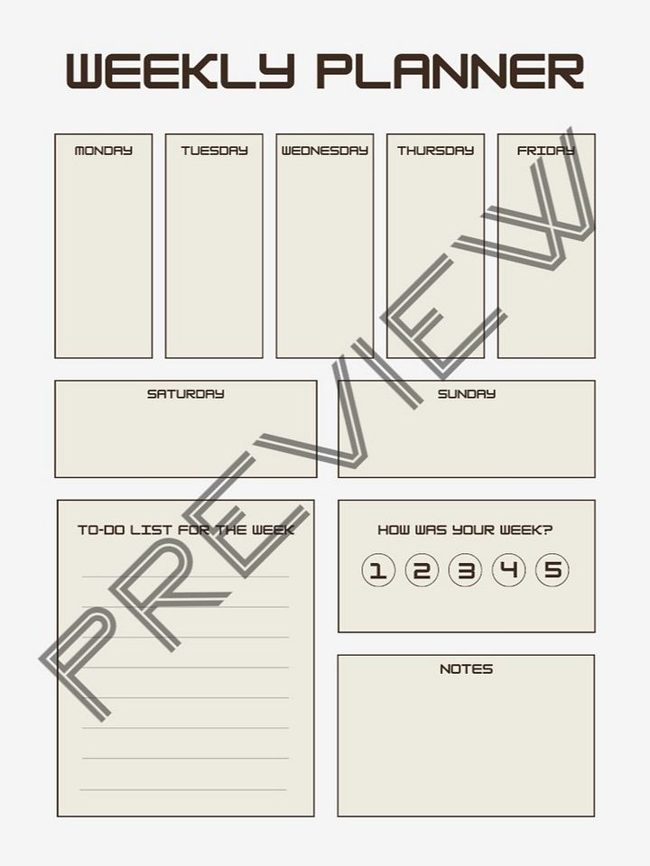 Weekly Planner product image (1)