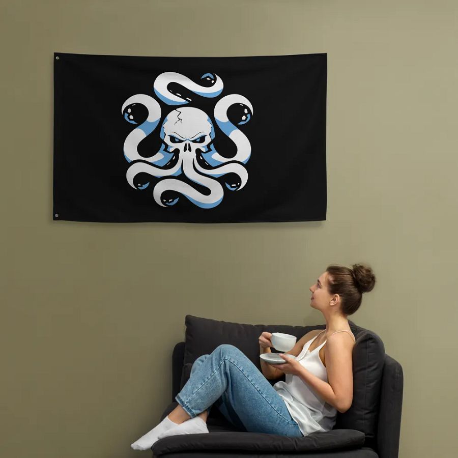 Hang Up Squid Flag product image (12)