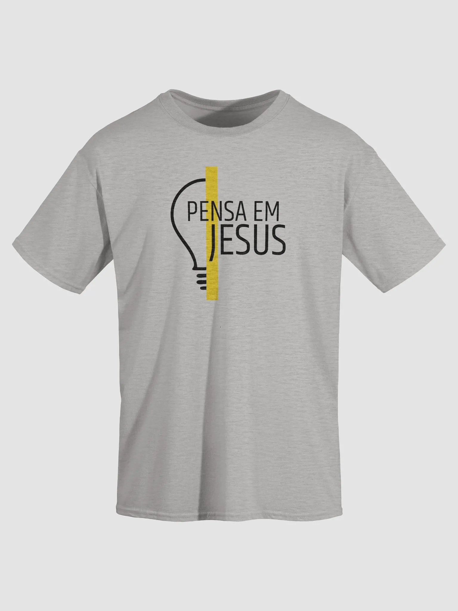 Portuguese Think About Jesus T-shirt Design product image (8)