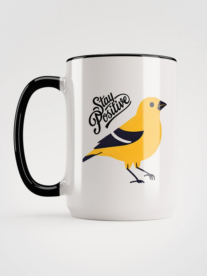 Stay Positive American Gold Finch Coffee Cup / Tea Mug product image (2)