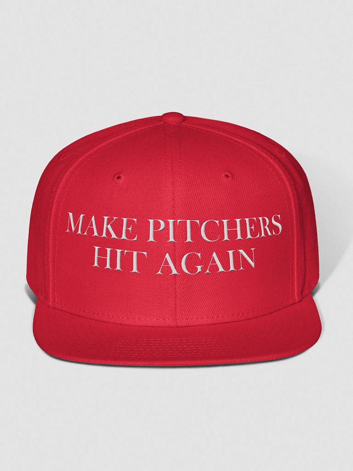 Make Pitchers Hit Again Snapback product image (1)