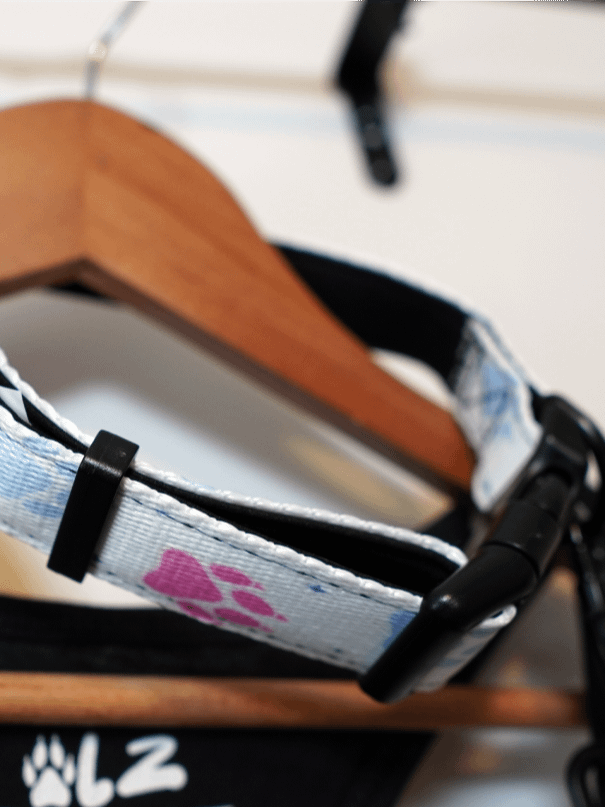 LZ Trans Wolf Paw Collar - White product image (2)