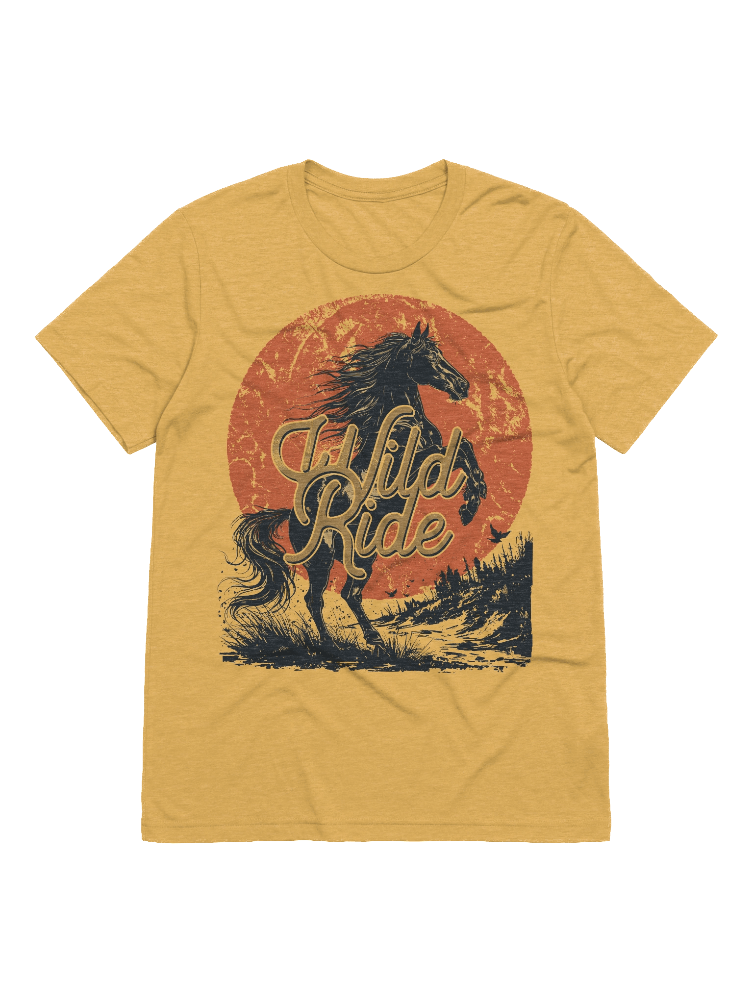 The "Wild Ride" Vintage Horse Triblend T-shirt product image (26)